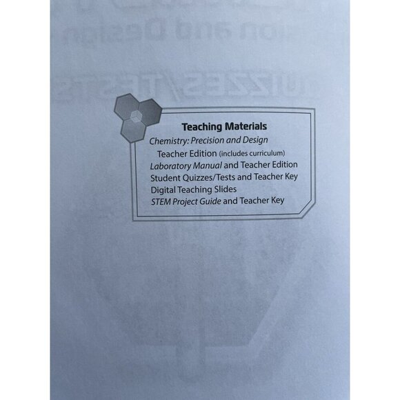 Abeka Chemistry Quiz & Test Key Vol 2 Revised – Teacher Edition PB - Picture 2 of 4